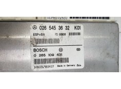 Recambio de centralita abs para mercedes clase a (w168) 160 (168.033) referencia OEM IAM 0265109431 0265453632  2