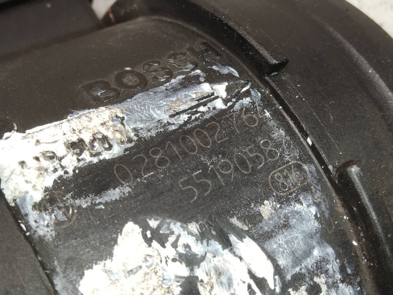 Recambio de caudalimetro para fiat ducato caja cerrada 33 (06.2006 =>) l1h1 120 multijet referencia OEM IAM 0281002764 55190587 