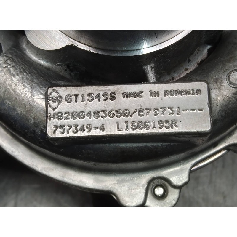 Recambio de turbocompresor para renault master ii phase 2 caja cerrada l1h1 caja cerrada 3.3 to referencia OEM IAM 7573494 H8200