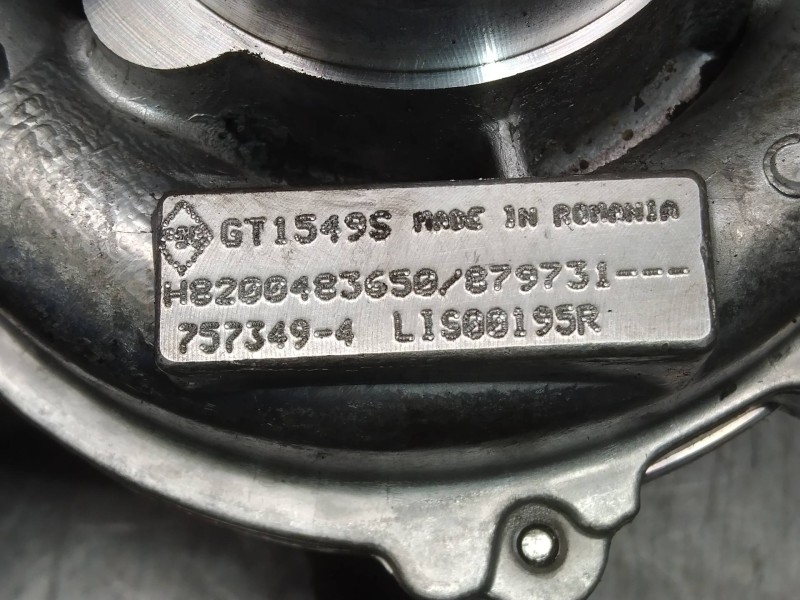 Recambio de turbocompresor para renault master ii phase 2 caja cerrada l1h1 caja cerrada 3.3 to referencia OEM IAM 7573494 H8200