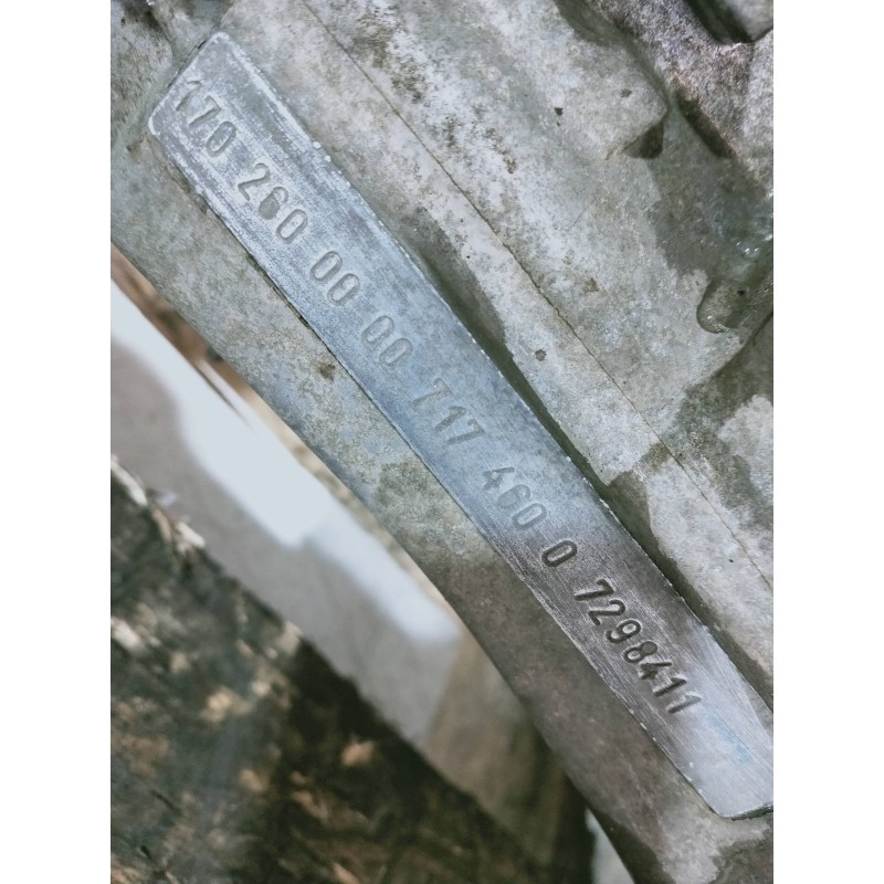 Recambio de caja cambios para mercedes clase slk (w170) roadster 230 compressor (170.447) referencia OEM IAM 1702600000 717460 0