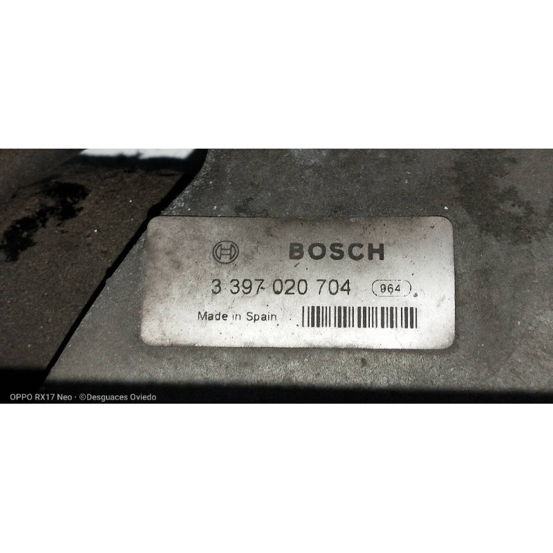 Recambio de motor limpia delantero para citroen xsara picasso 1.6 hdi 90 exclusive referencia OEM IAM F006B20050 3397020704 