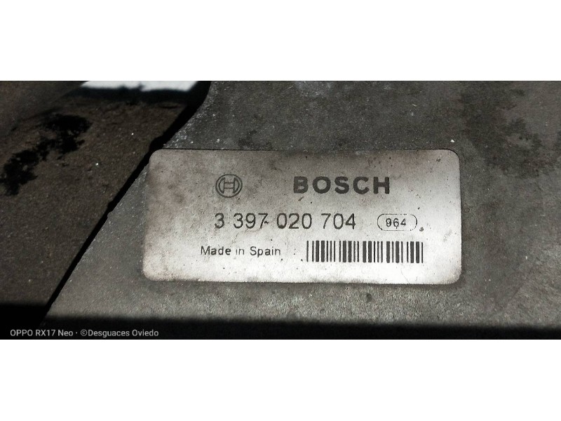 Recambio de motor limpia delantero para citroen xsara picasso 1.6 hdi 90 exclusive referencia OEM IAM F006B20050 3397020704 