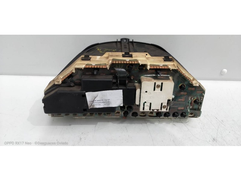 Recambio de cuadro instrumentos para citroen saxo 1.5 d monaco referencia OEM IAM 9627933580 09029029908 