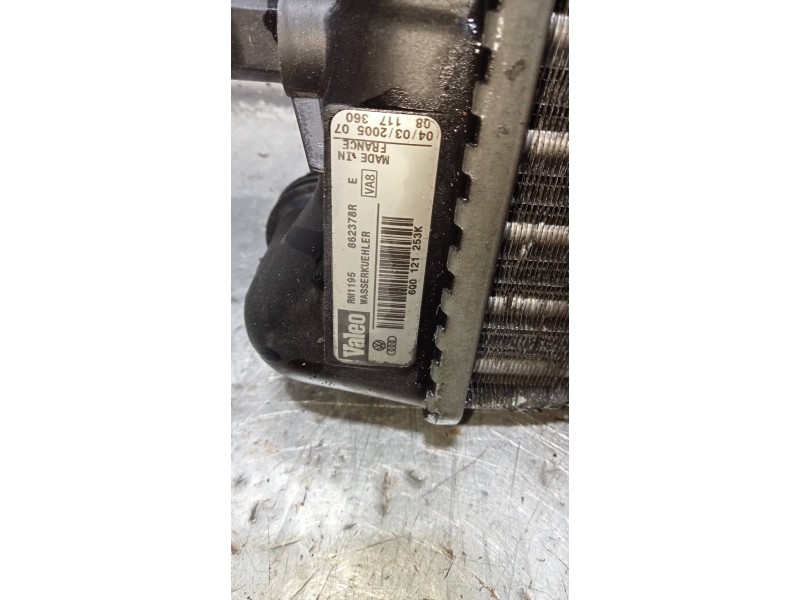 Recambio de radiador agua para seat ibiza (6l1) stylance referencia OEM IAM 6Q0121253K 862378R 