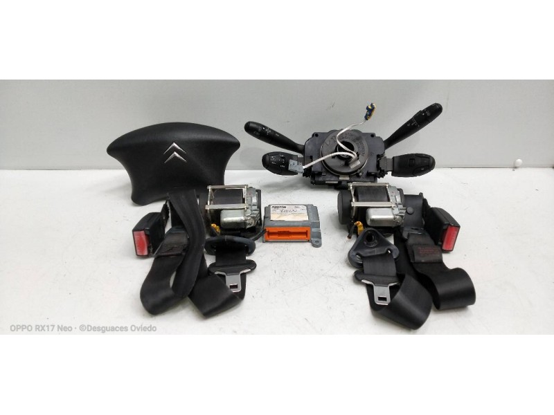 Recambio de kit airbag para citroen xsara picasso 1.6 hdi 90 exclusive referencia OEM IAM 9659111980 602327400 
