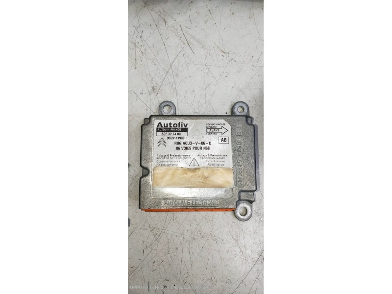Recambio de kit airbag para citroen xsara picasso 1.6 hdi 90 exclusive referencia OEM IAM 9659111980 602327400 