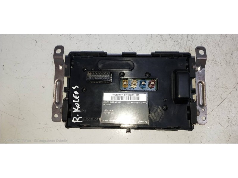 Recambio de pantalla multifuncion para renault koleos expression referencia OEM IAM 269154618R  