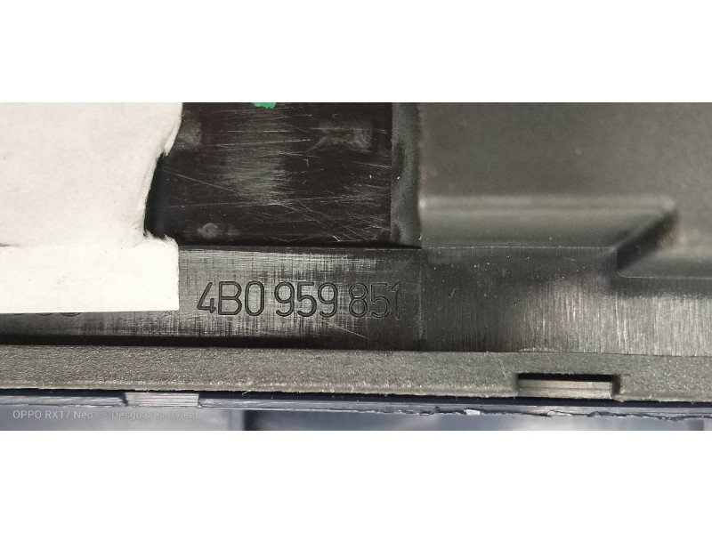 Recambio de mando elevalunas delantero izquierdo para audi a6 berlina (4b2) 2.4 (121kw) referencia OEM IAM 4B0959851  