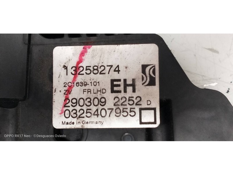 Recambio de motor cierre centralizado delantero derecho para opel corsa d catch me referencia OEM IAM 13258274 2903092252 032540