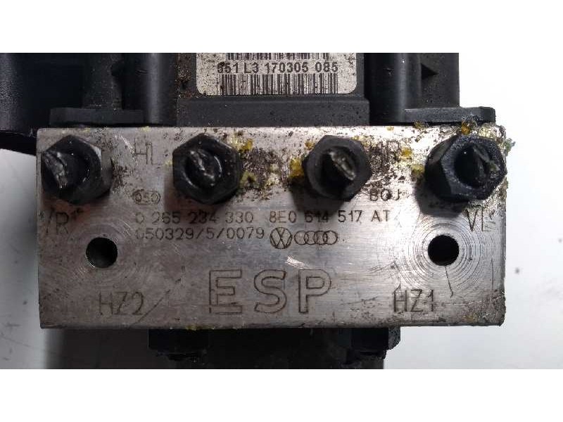 Recambio de abs para audi a4 avant (8e) 2.0 tdi referencia OEM IAM 0265234330 0265950468 8E0614517AT
