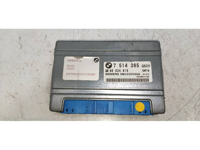 Recambio de centralita cambio automatico para bmw serie 5 berlina (e39) 530d referencia OEM IAM 7514365 96024915 5WK33503AA