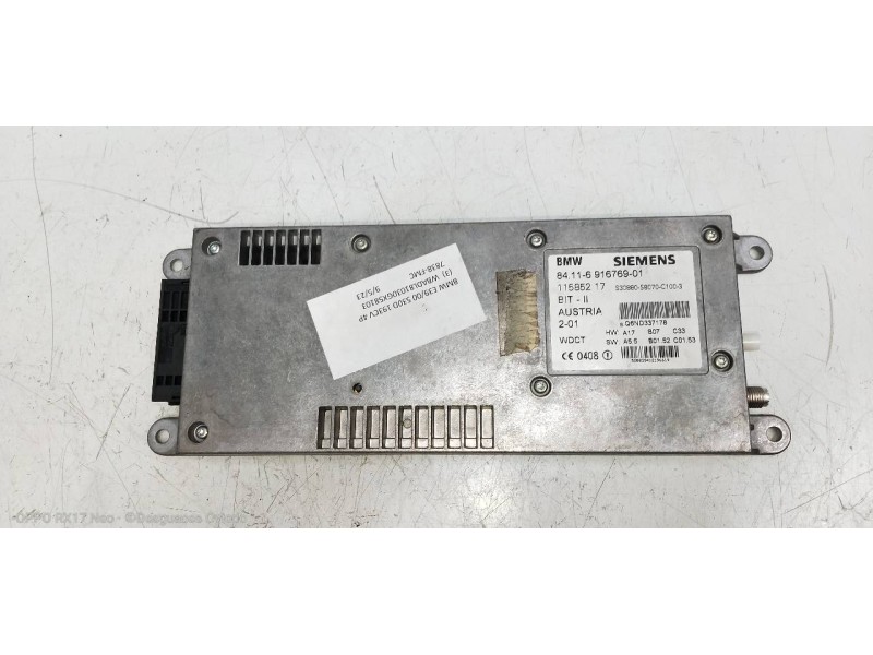 Recambio de modulo electronico para bmw serie 5 berlina (e39) 530d referencia OEM IAM 84116916769 8411691676901 