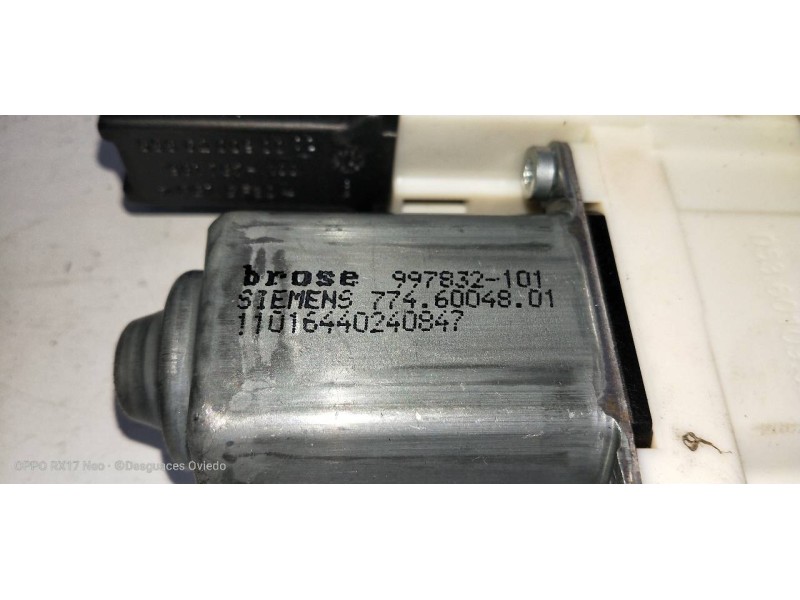 Recambio de elevalunas delantero izquierdo para peugeot 307 break/sw (s2) sw referencia OEM IAM   5P