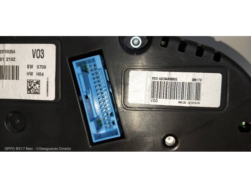 Recambio de cuadro instrumentos para volkswagen polo (6r1) advance referencia OEM IAM 6R0920861L A2C84808500 