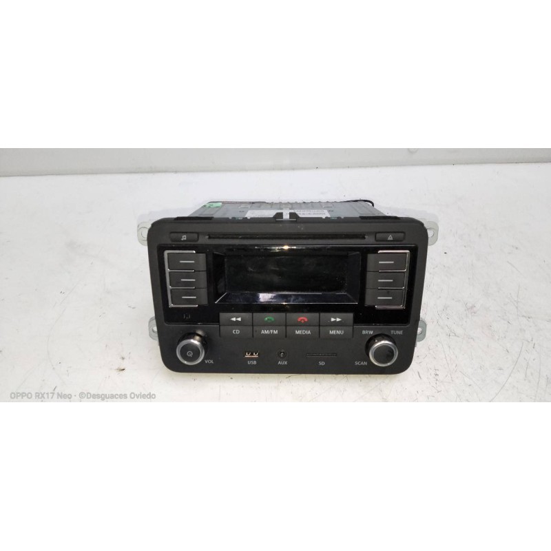 Recambio de sistema audio / radio cd para volkswagen polo (6r1) advance  referencia OEM IAM 6Q0051228C