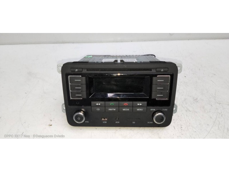Recambio de sistema audio / radio cd para volkswagen polo (6r1) advance referencia OEM IAM 6Q0051228C  