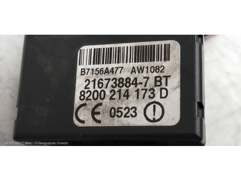 Recambio de conmutador de arranque para renault modus pack dynamique referencia OEM IAM 8200214173D 216738847BT 