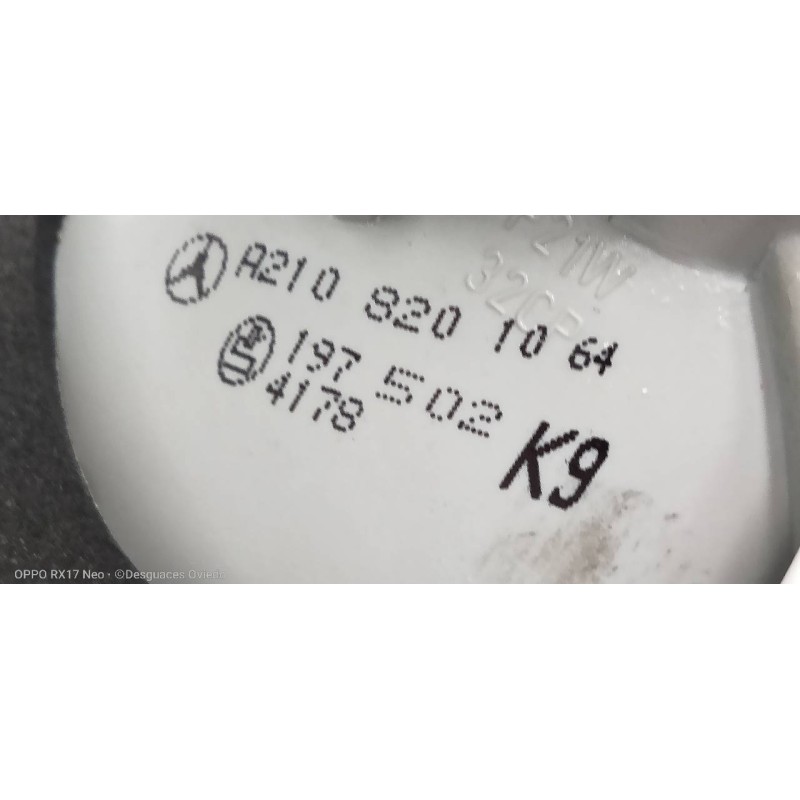 Recambio de piloto trasero derecho interior para mercedes clase e (w210) berlina diesel 300 turbodiesel (210.025) referencia OEM