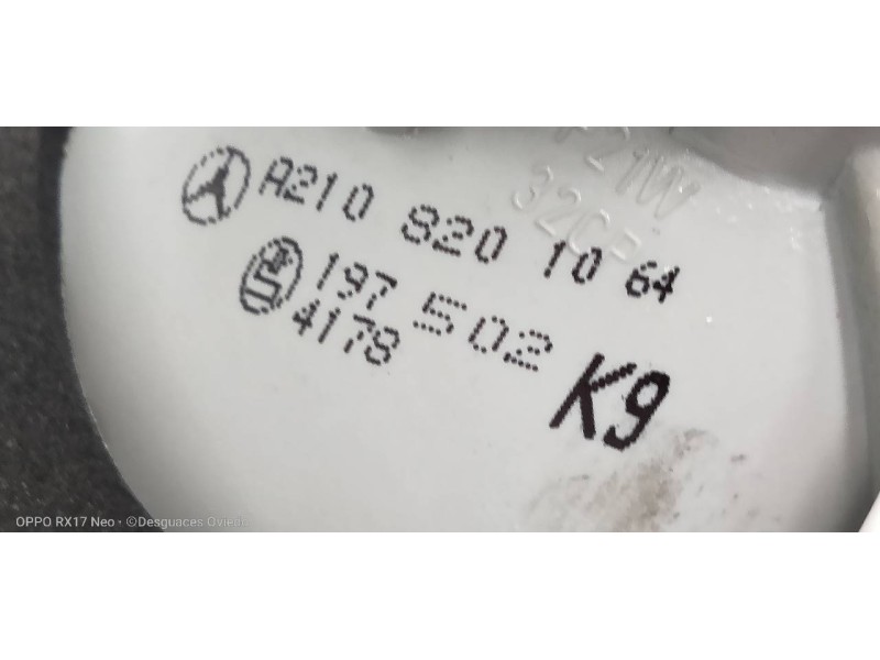 Recambio de piloto trasero derecho interior para mercedes clase e (w210) berlina diesel 300 turbodiesel (210.025) referencia OEM