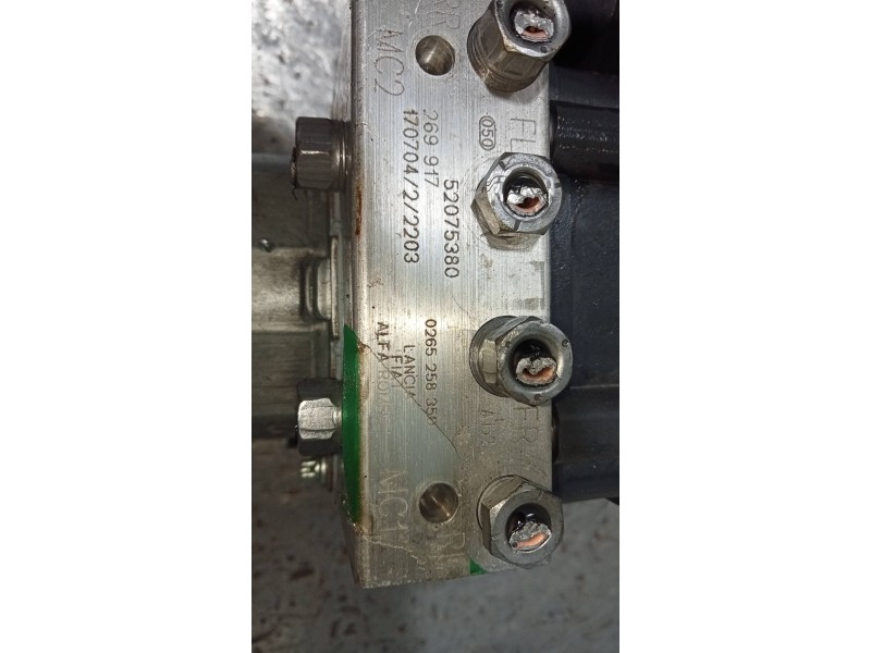 Recambio de abs para fiat panda (319) 1.2 cat referencia OEM IAM 52075380 0265258350 00520753800