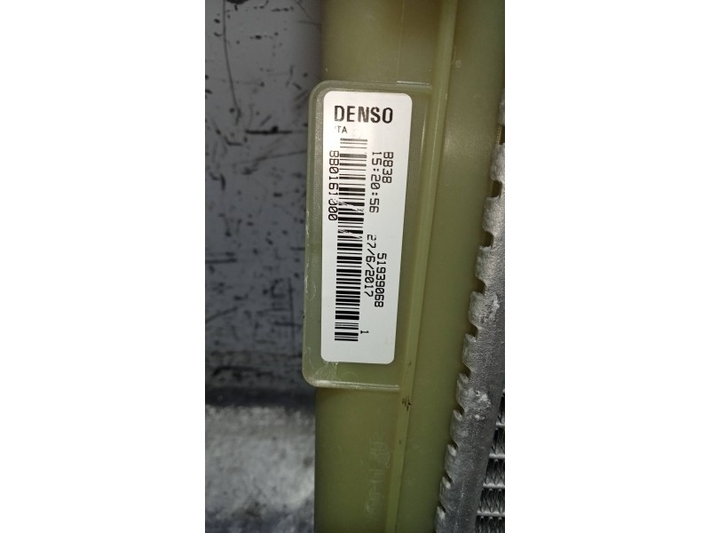 Recambio de radiador agua para fiat panda (319) 1.2 cat referencia OEM IAM 51939068 518927030 8B0100000