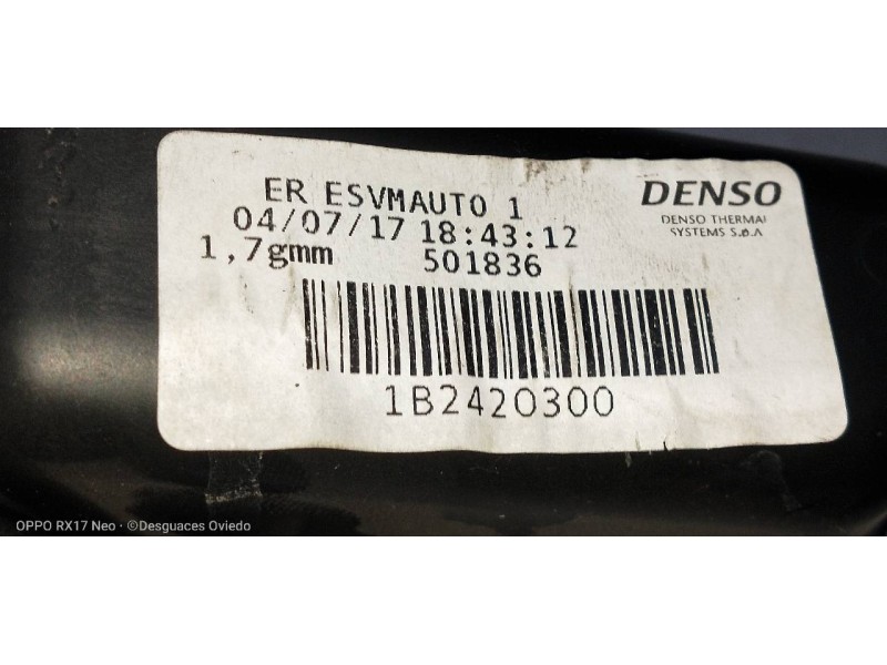 Recambio de motor calefaccion para fiat panda (319) 1.2 cat referencia OEM IAM 1B2420300  