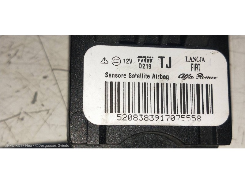 Recambio de sensor para fiat panda (319) 1.2 cat referencia OEM IAM 52083839  