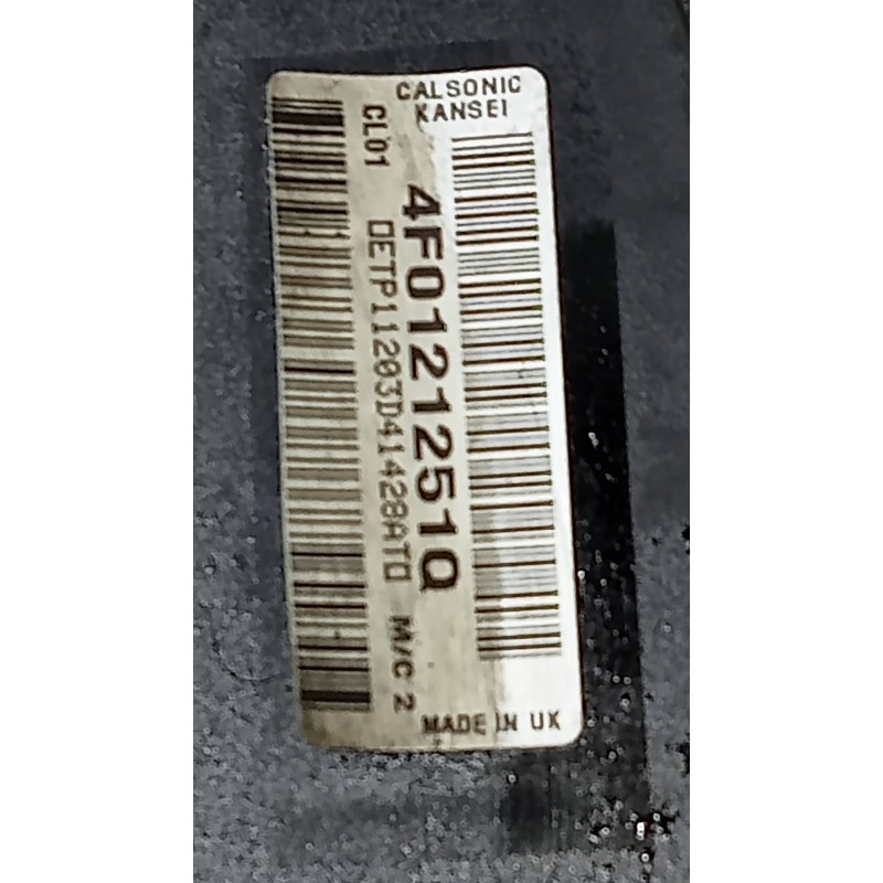 Recambio de radiador agua para audi a6 berlina (4f2) 2.0 tfsi referencia OEM IAM 4F0121251Q  
