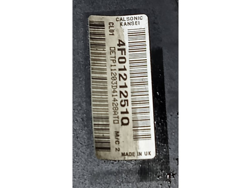 Recambio de radiador agua para audi a6 berlina (4f2) 2.0 tfsi referencia OEM IAM 4F0121251Q  