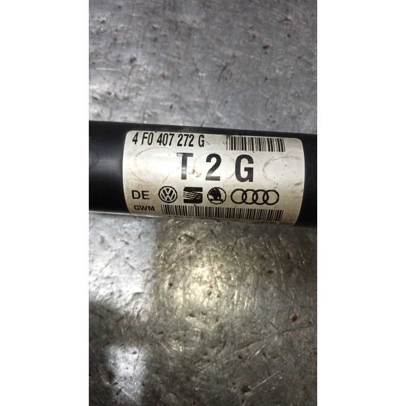 Recambio de transmision delantera derecha para audi a6 berlina (4f2) 2.0 tfsi referencia OEM IAM 4F0407272G  