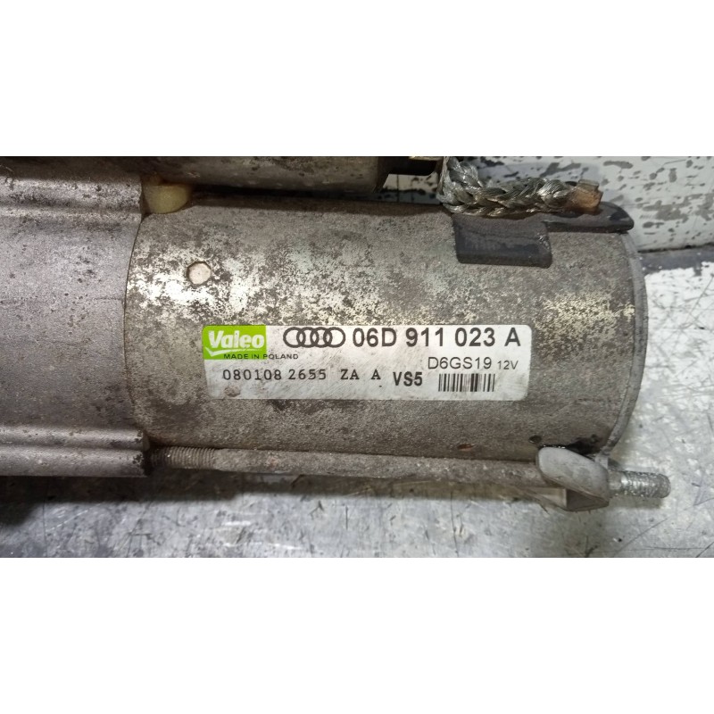 Recambio de motor arranque para audi a6 berlina (4f2) 2.0 tfsi referencia OEM IAM 06D911023A 0801082655 