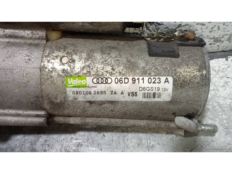 Recambio de motor arranque para audi a6 berlina (4f2) 2.0 tfsi referencia OEM IAM 06D911023A 0801082655 