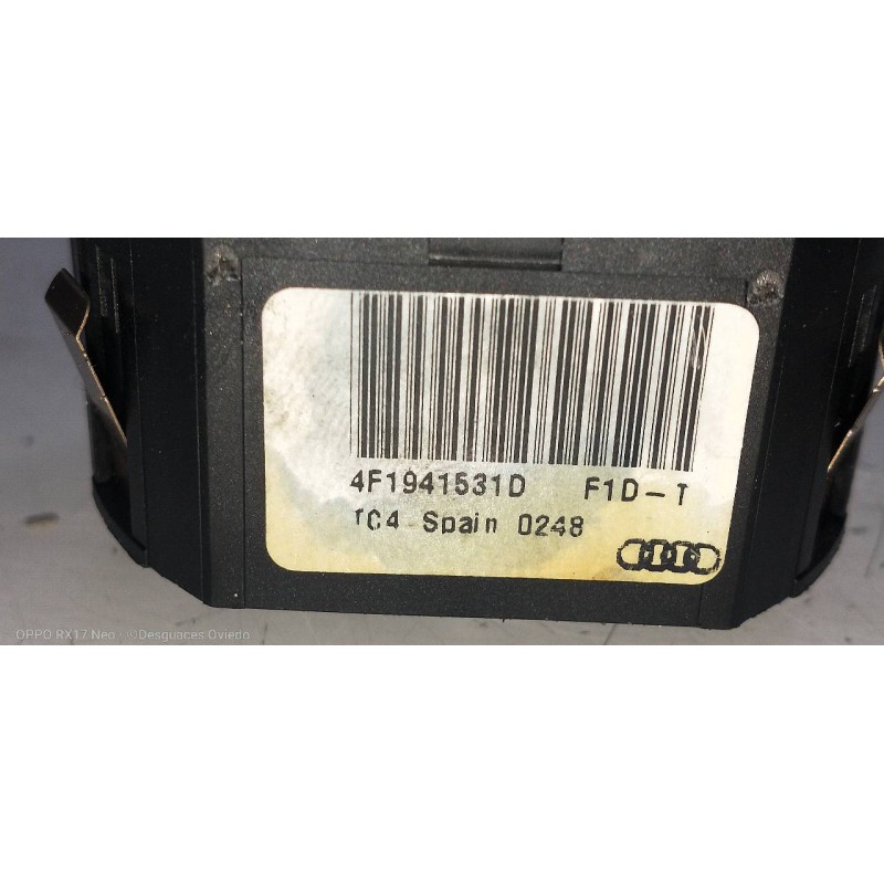 Recambio de mando luces para audi a6 berlina (4f2) 2.0 tfsi referencia OEM IAM 4F1941531D  