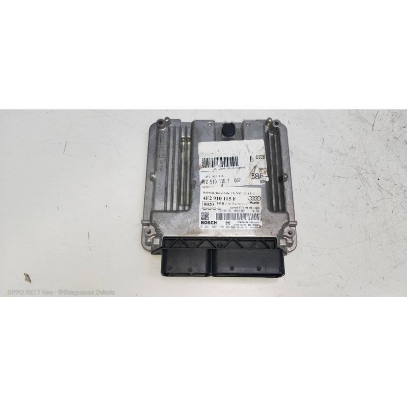 Recambio de centralita motor uce para audi a6 berlina (4f2) 2.0 tfsi referencia OEM IAM 0261S02466 4F2907115 4F2910115F 