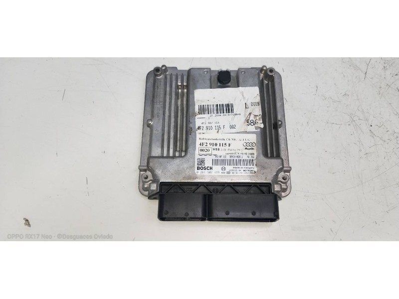 Recambio de centralita motor uce para audi a6 berlina (4f2) 2.0 tfsi referencia OEM IAM 0261S02466 4F2907115 4F2910115F 