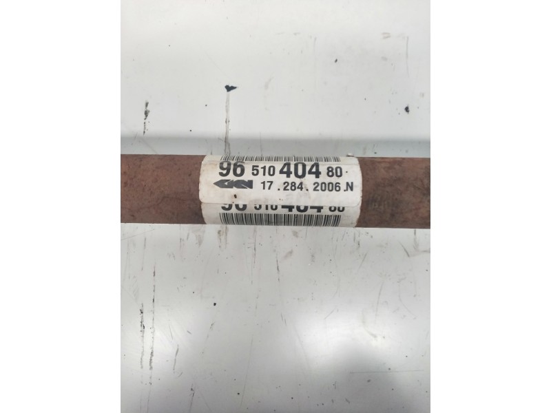 Recambio de transmision delantera derecha para peugeot 207 urban referencia OEM IAM 9651040480  