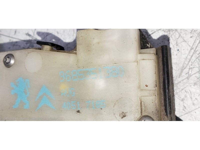 Recambio de motor cierre centralizado delantero izquierdo para citroen c4 lim. exclusive referencia OEM IAM 9685351380  