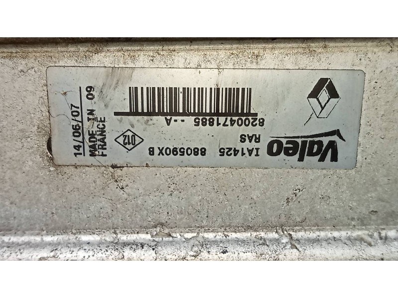 Recambio de intercooler para renault modus pack dynamique referencia OEM IAM 880590XB 8200471885 