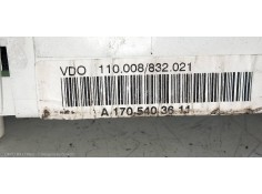 Recambio de cuadro instrumentos para mercedes clase slk (w170) roadster 230 compressor (170.447) referencia OEM IAM A1705403611  2