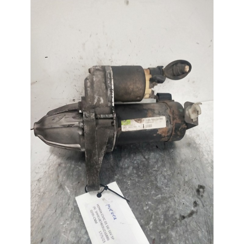 Recambio de motor arranque para honda civic berlina 5 (eu7/8) 1.6i ls referencia OEM IAM D6RA91 31200PHMG010M5 