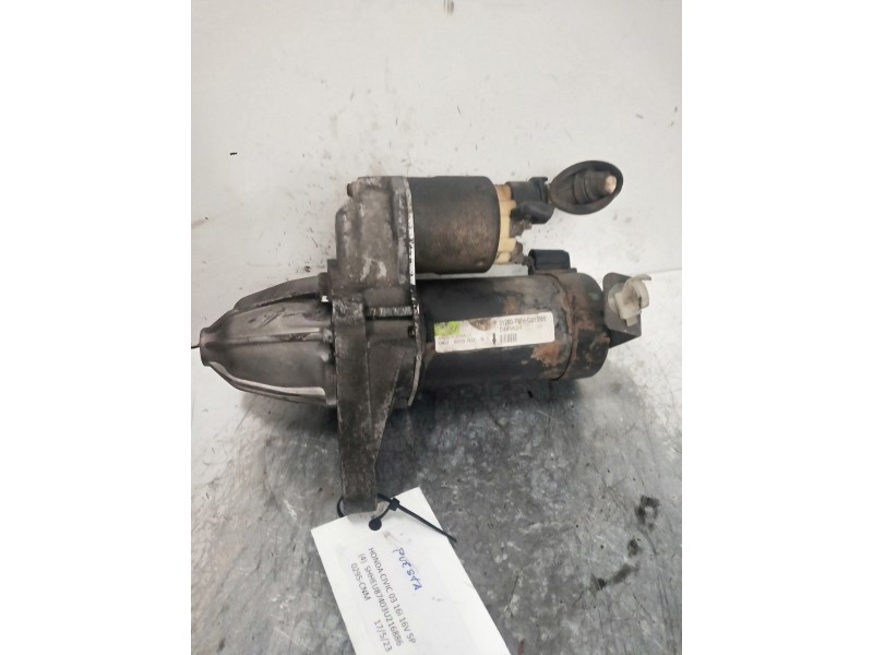 Recambio de motor arranque para honda civic berlina 5 (eu7/8) 1.6i ls referencia OEM IAM D6RA91 31200PHMG010M5 