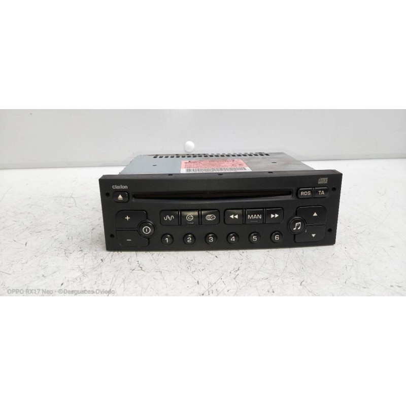 Recambio de sistema audio / radio cd para citroen c3 1.4 16v sensodrive x-tr referencia OEM IAM 96565718XT  