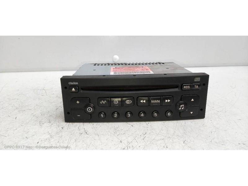 Recambio de sistema audio / radio cd para citroen c3 1.4 16v sensodrive x-tr referencia OEM IAM 96565718XT  