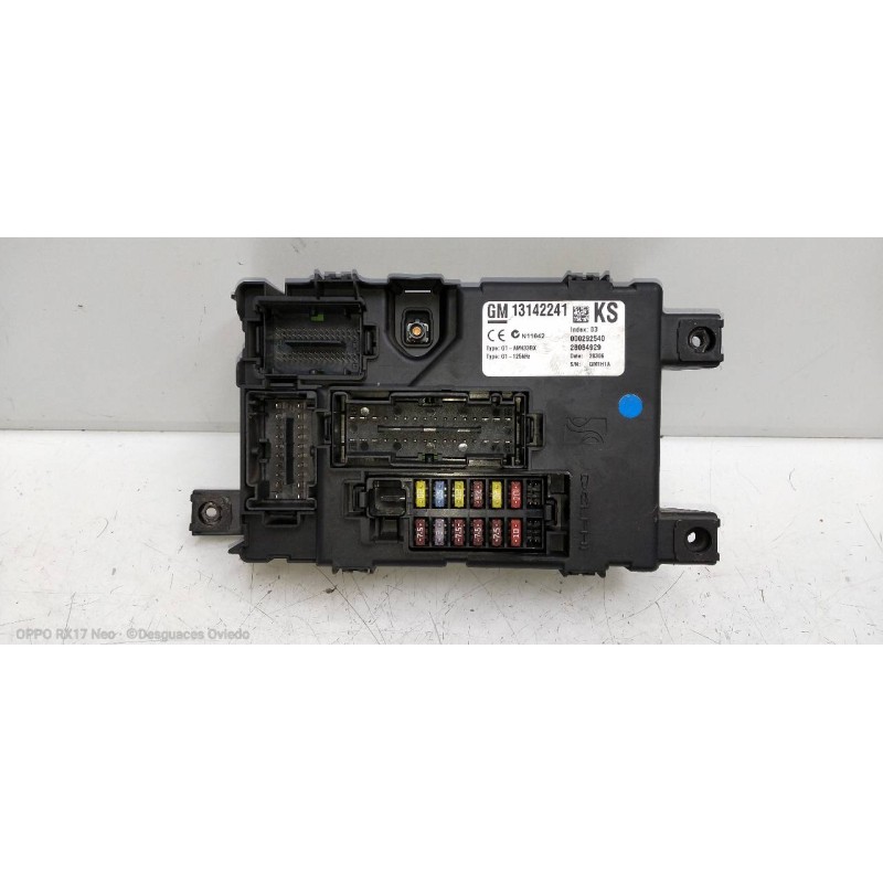 Recambio de caja reles / fusibles para opel corsa d cmon referencia OEM IAM 13142241 28084929 