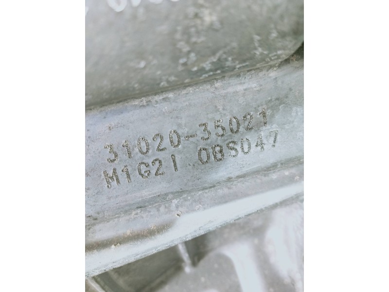 Recambio de caja cambios para ssangyong tivoli crystal 4x2 referencia OEM IAM M1G2I 3102035021 0BS047 6V