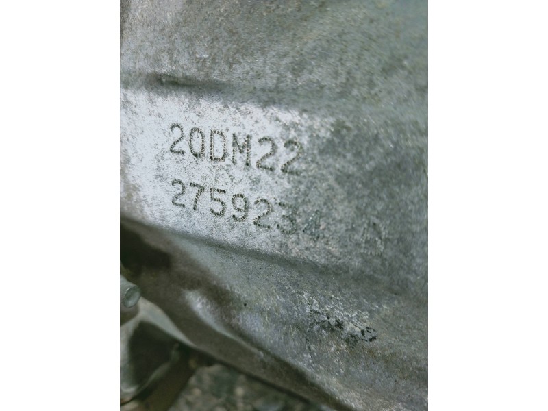 Recambio de caja cambios para peugeot 206 berlina xr referencia OEM IAM 20DM22 2759234 B 5V