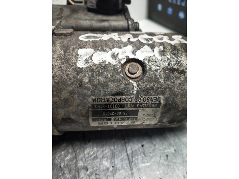 Recambio de motor arranque para kia carens (un) concept referencia OEM IAM 3610027010  