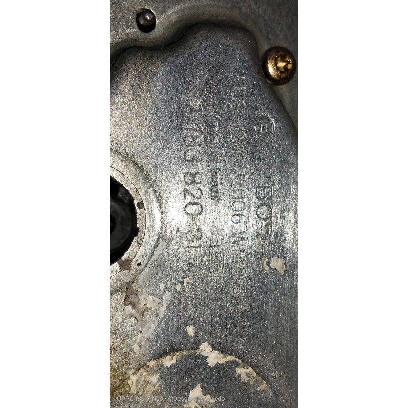 Recambio de motor limpia trasero para mercedes clase m (w163) 270 cdi (163.113) referencia OEM IAM 1638203142  