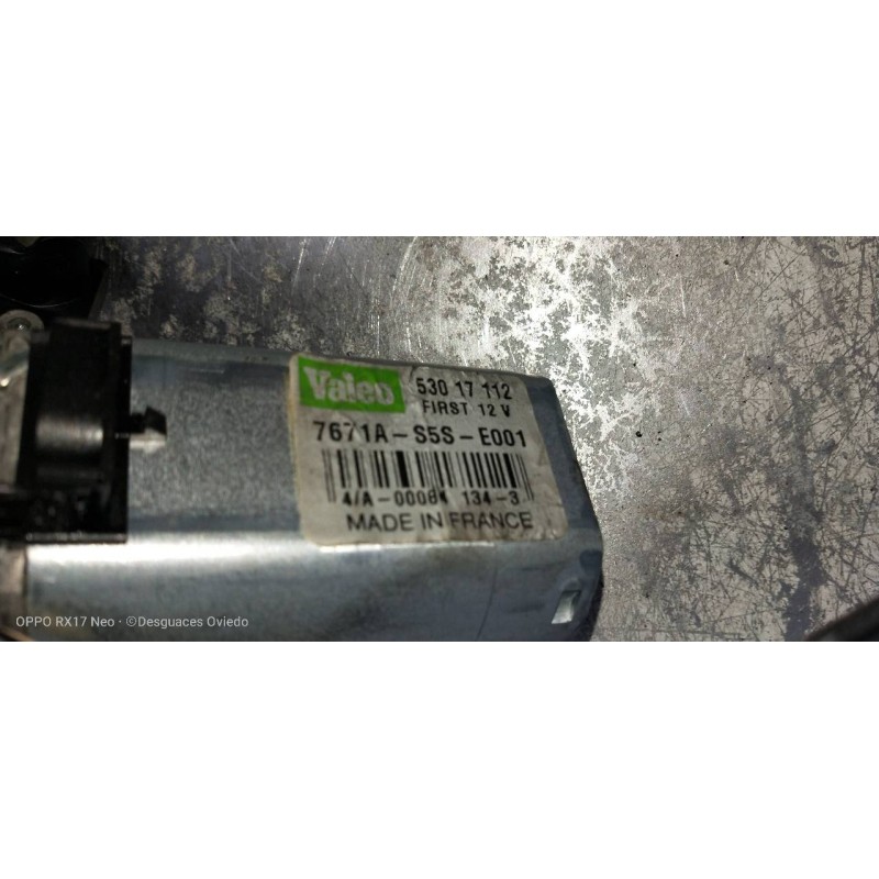 Recambio de motor limpia trasero para honda civic berlina 3 (ep1/2) 1.7 ctdi ls referencia OEM IAM 7671AS5SE001 53017112 